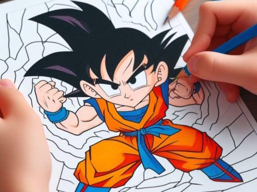 Anime Coloring Book cover