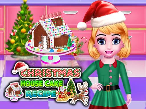 Christmas House Cake Recipe cover